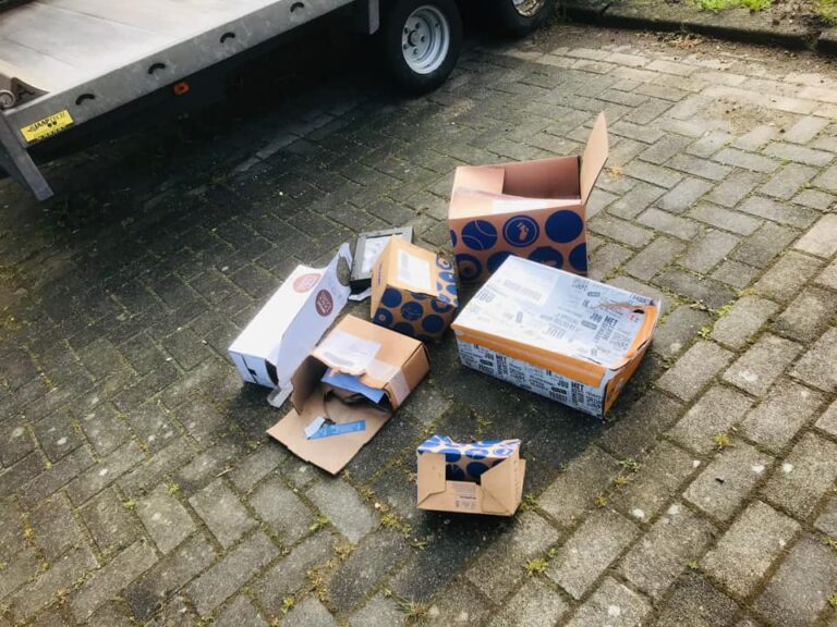 Gestolen postpakketjes in Middelwatering