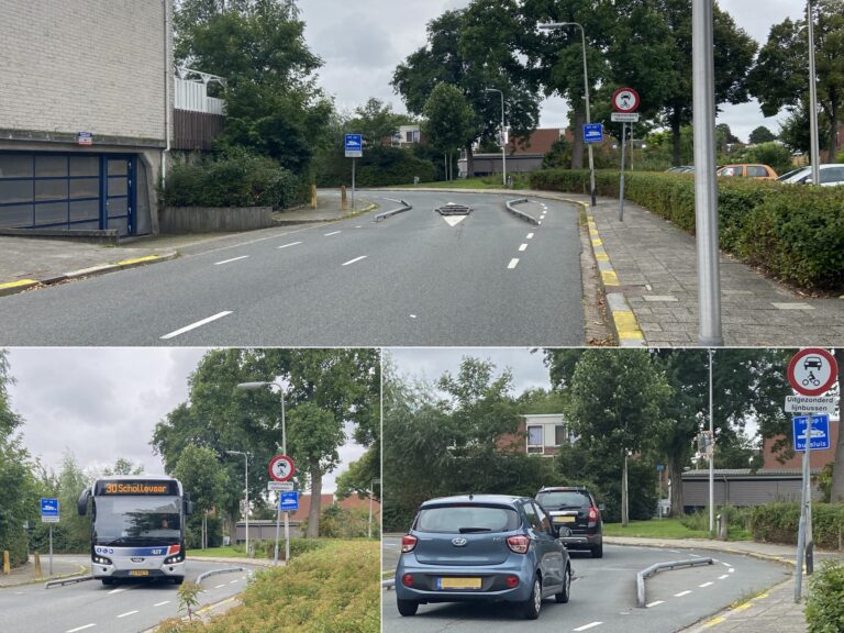 Automobilisten rijden massaal over bussluis op Sinjeur Semeynsburg