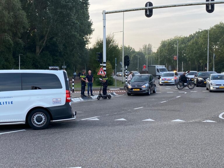 Ongeval met elektrische step op Hoofdweg