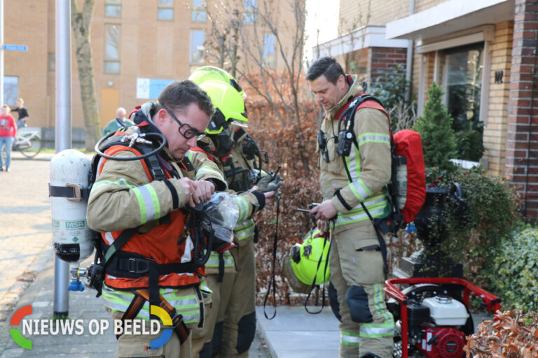 Brand in meterkast van woning Rondweg Krimpen aan den IJssel