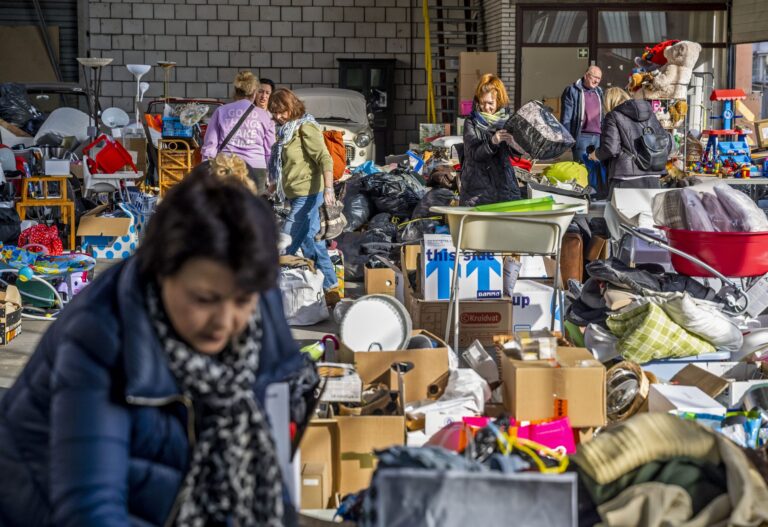 Tijdelijke stop inzameling hulpgoederen Oekraïne