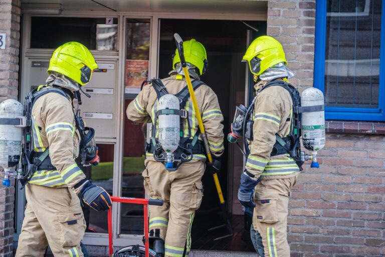 Brand in kelderboxen van woningen Bongerd