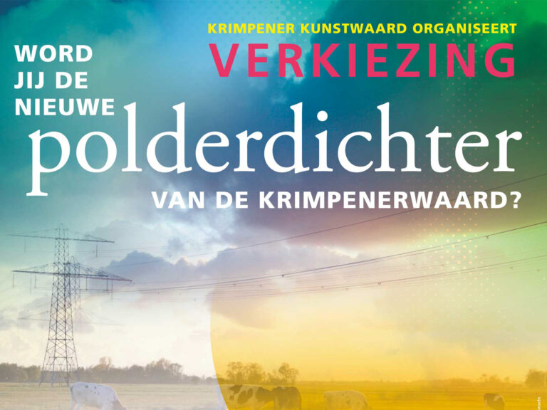 Wie wordt de nieuwe polderdichter van Krimpen en Krimpenerwaard?