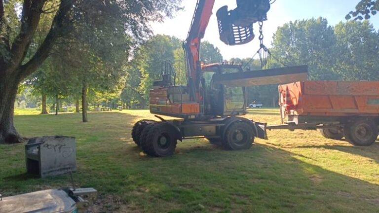 Nieuwe BBQ-platen in Schollebos