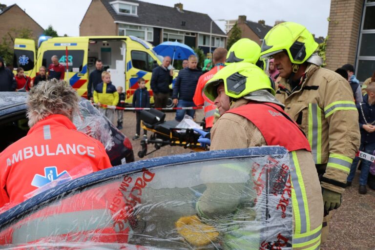 Veel bekijks op open dag brandweer Krimpen aan den IJssel