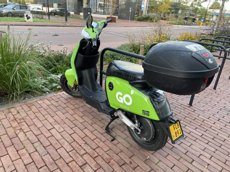 GO Sharing haalt deelscooters weg uit Capelle