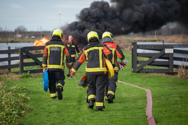 Uitkijkhut in Moordrecht tot de grond toe afgebrand