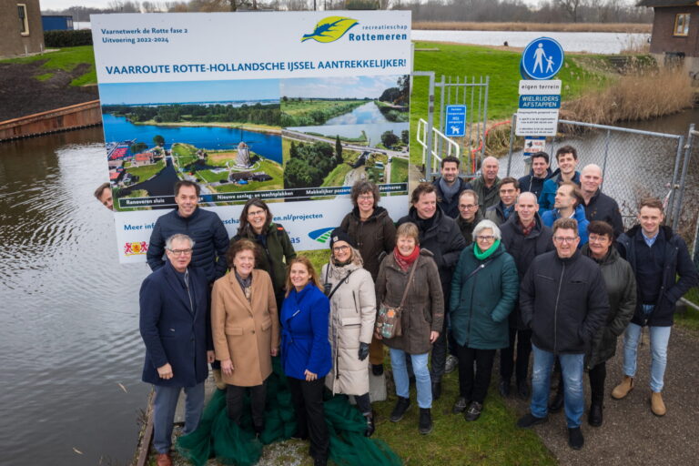 Fijner recreëren langs vaarroute Rotte-Hollandsche IJssel