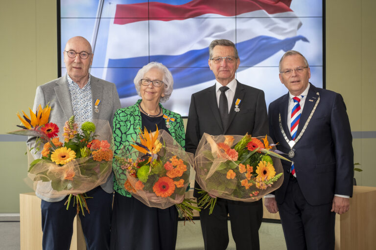 Drie Krimpenaren benoemd tot Lid in de Orde van Oranje-Nassau