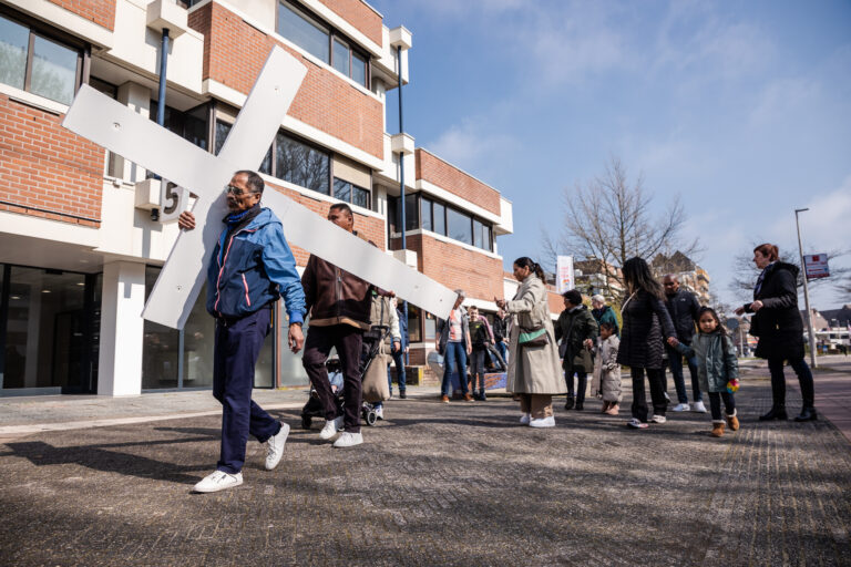 Lijdensweg Jezus gezamenlijk herdacht tijdens CaPassion