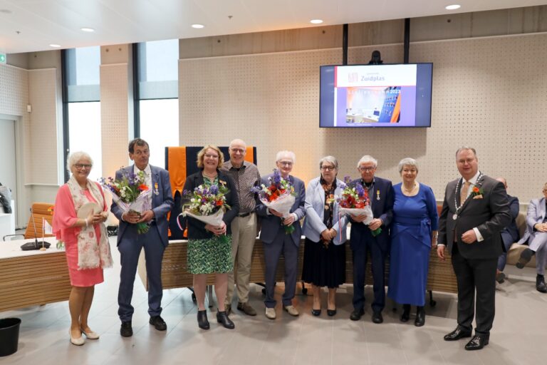 Zeven inwoners van Zuidplas ontvangen lintjes