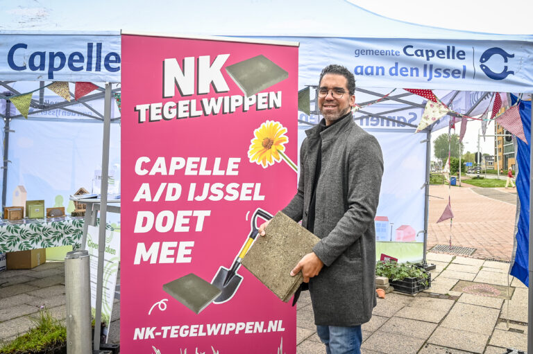 Tegeltje eruit, plantje erin – NK Tegelwippen is weer van start