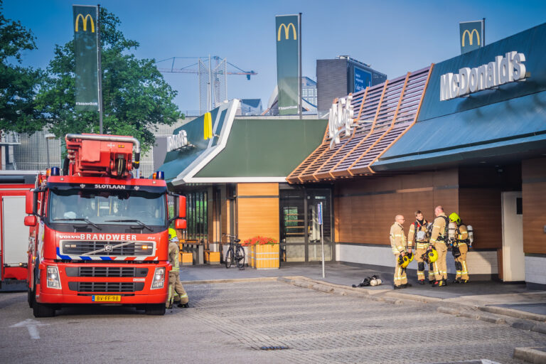 Geen ontbijtje bij McDonalds Hoofdweg na kortsluiting