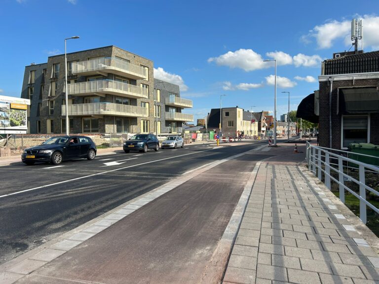 Kanaalweg weer open na werkzaamheden