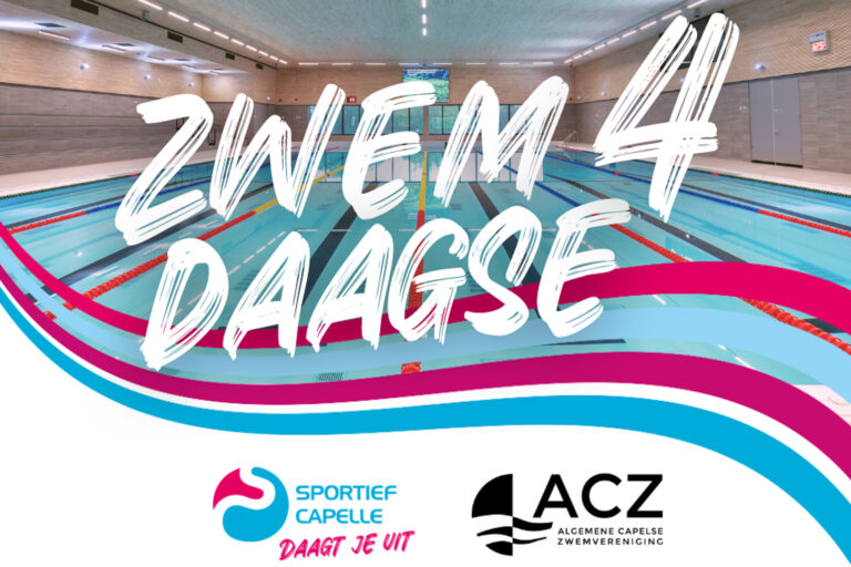 Zwem mee tijdens Zwem4daagse van 16 t/m 19 oktober