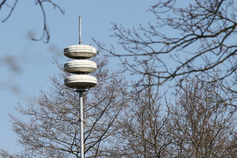 Geen luchtalarm door storing