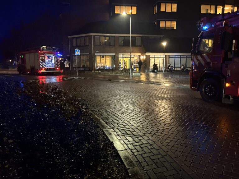 Brand in wooncomplex Fidelio door brandende televisie