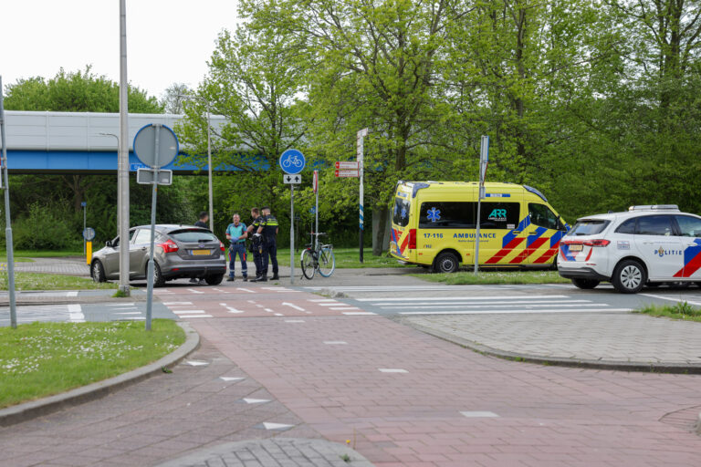 Fietser gewond na aanrijding