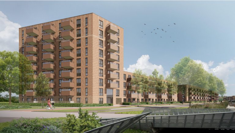 Bouw gestart van 161 sociale huurwoningen in Fascinatio