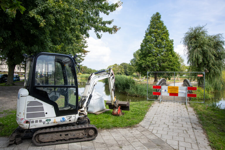 Oplevering Bückeburgpark vertraagd door regenval