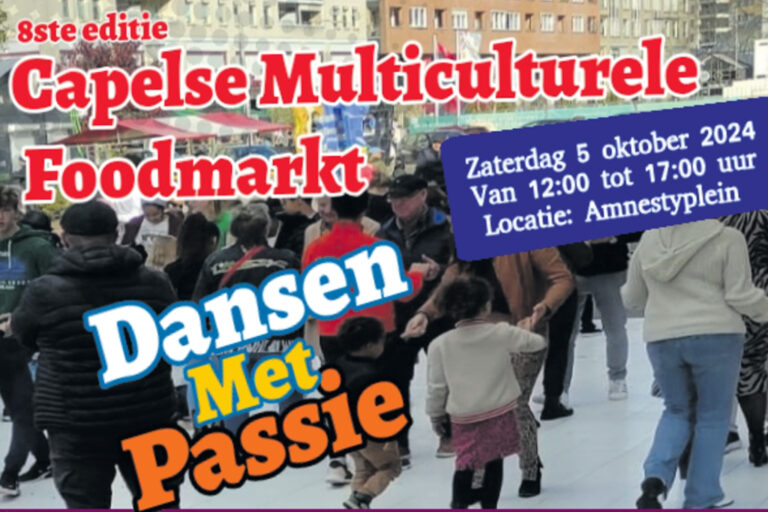 Capelse Multiculturele Foodmarkt op zaterdag 5 oktober