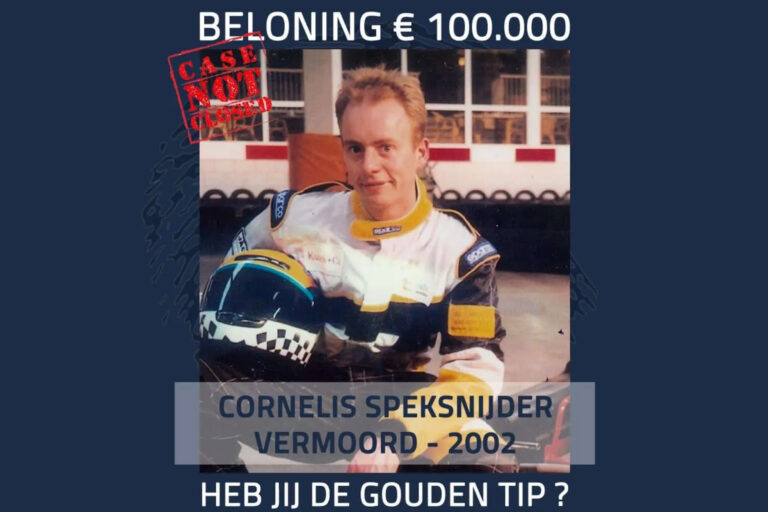 Peter R. de Vries Foundation looft 100.000 euro uit voor gouden tip in moordzaak Cornelis Speksnijder