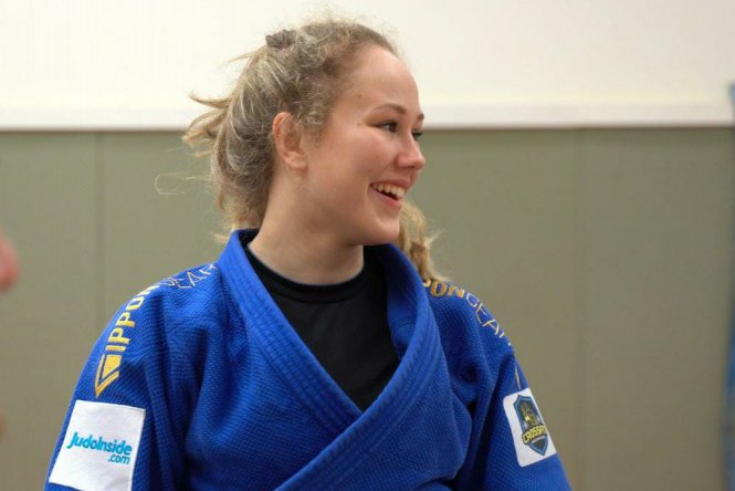 Yael van Heemst uit Krimpen aan den IJssel Europees Kampioen Judo U23