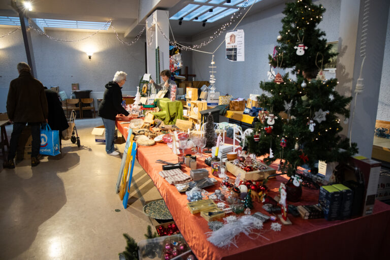 Gezelligheid tijdens Winterfair Schenkel