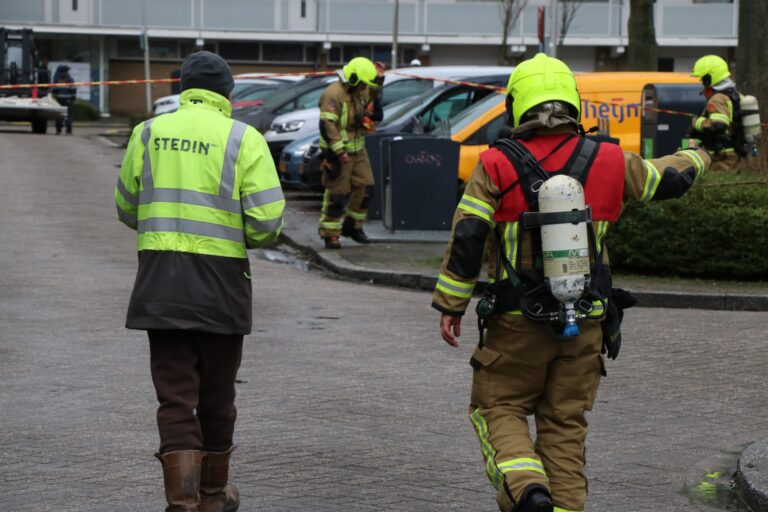 Ondergrondse stroomkabel in brand, huishoudens zonder stroom