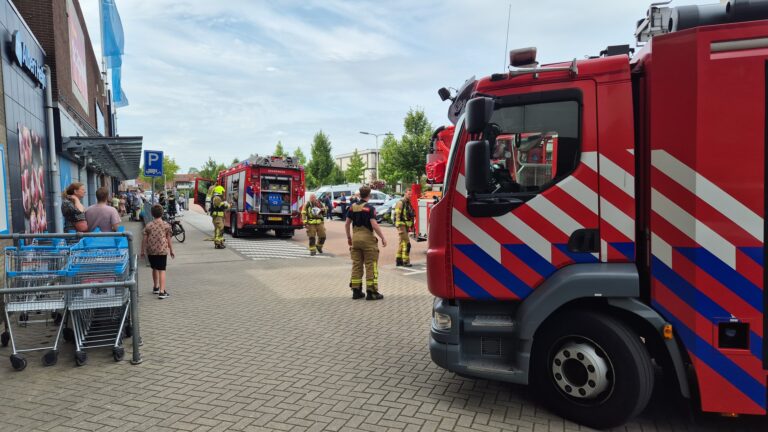 Supermarkt dicht na brand