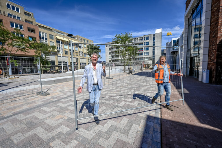 Eerste fase Stadsplein klaar, eerste deel plein opgeleverd