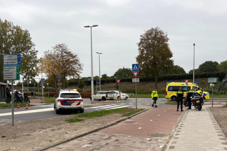 Gewonde bij botsing op Burgemeester Schalijlaan