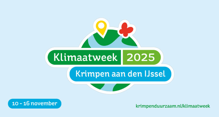 10 t/m 16 november: Klimaatweek en klimaatfestival in Krimpen aan den IJssel