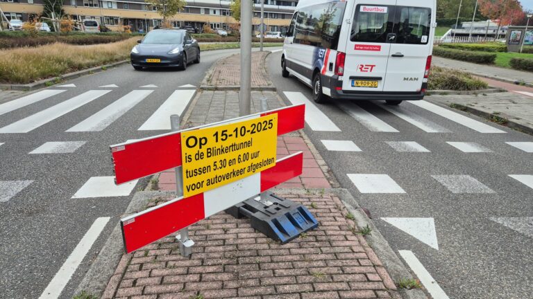 Jaarlijkse test kleppen onder Algeraweg en Abram van Rijckevorselweg op 15 oktober