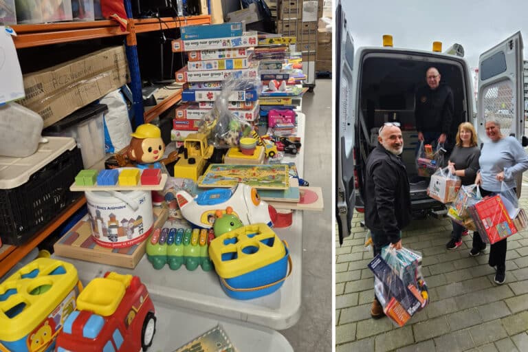 Cadeautje voor honderden Capelse kinderen door jaarlijkse Speelgoedactie