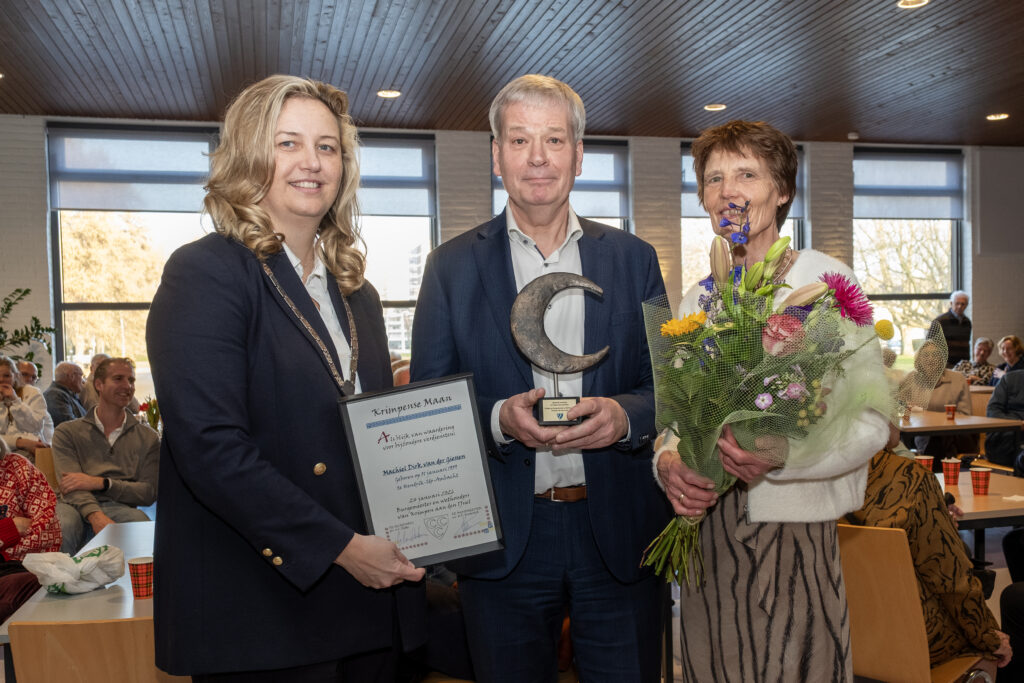 Krimpense Maan voor Machiel van der Giessen