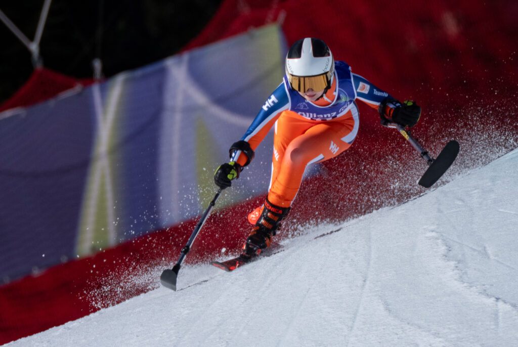 Tiende plek voor Claire Petit op de supercombinatie in Cortina