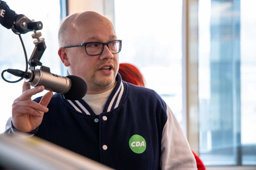 Benno de Ruiter is lijsttrekker voor CDA Zuidplas: 