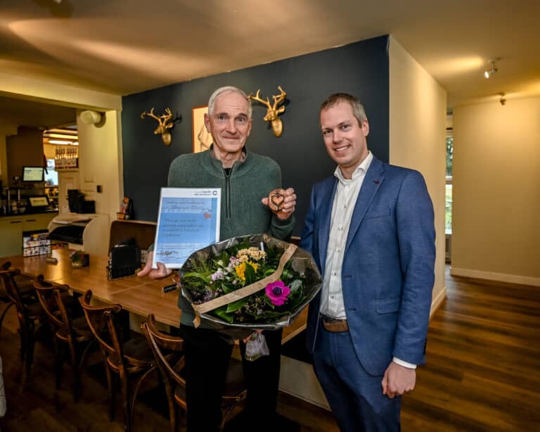 Capels Compliment voor Bert van Trigt