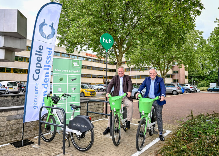 Proef met elektrische deelfietsen bij bedrijventerrein CapelleXL
