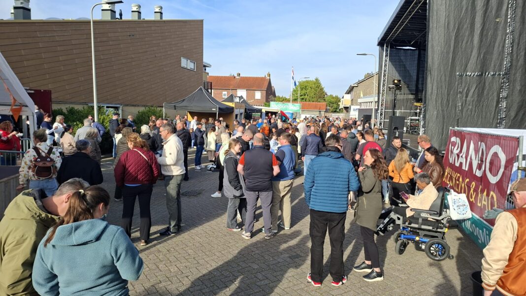 Het bevrijdingsfestival in Capelle-West