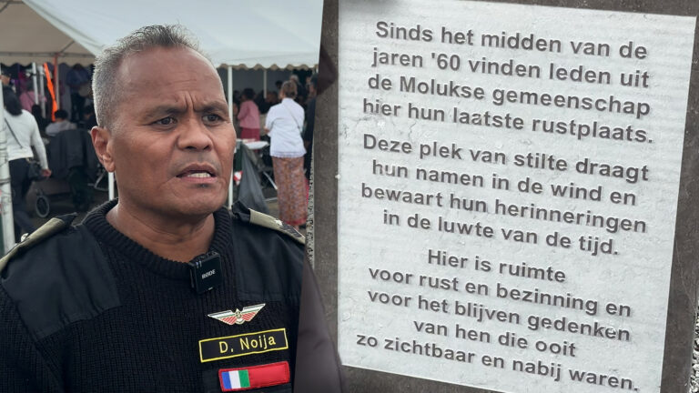 Molukse graven kregen een eeuwig eerbetoon in Capelle.