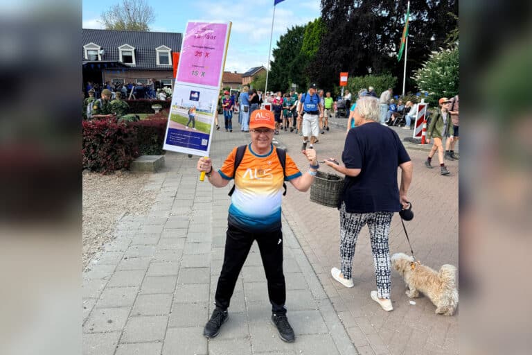 Cees Dortland is klaar voor zijn 25e Nijmeegse Vierdaagse