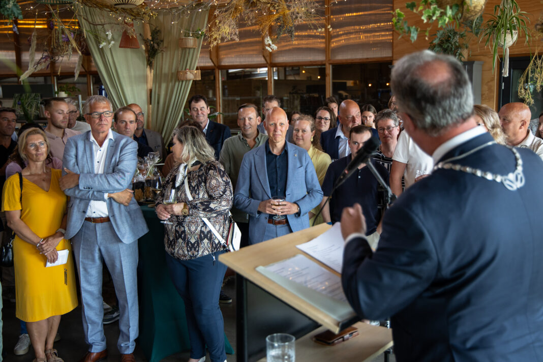 Het afscheid van wethouders Zijlstra en De Haas