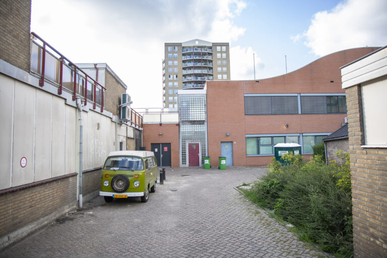 De plek van de straatroof