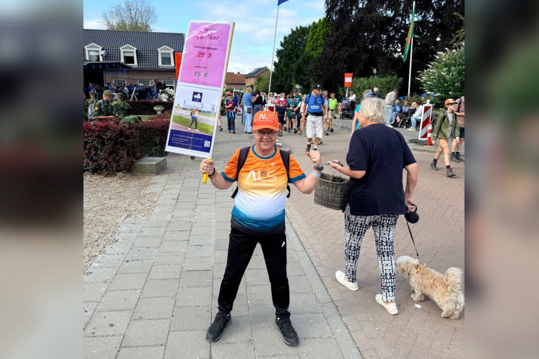 Cees Dortland is klaar voor zijn 25e Nijmeegse Vierdaagse