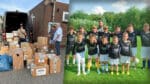 Kinderen in oorlogsgebied Oekraïne spelen in Capelse tenues van CKC