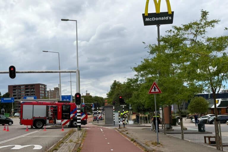 Brand in elektriciteitskast bij McDonald’s snel onder controle