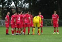 VV Capelle geeft zege uit handen tegen Heerjansdam (2-2) Foto: Leen de Koning