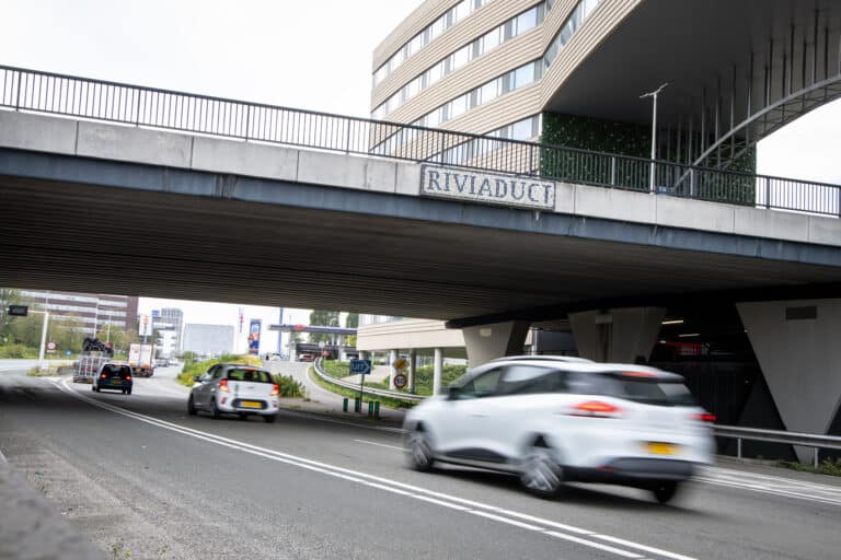 Verkeershinder tijdens werkzaamheden Riviaduct